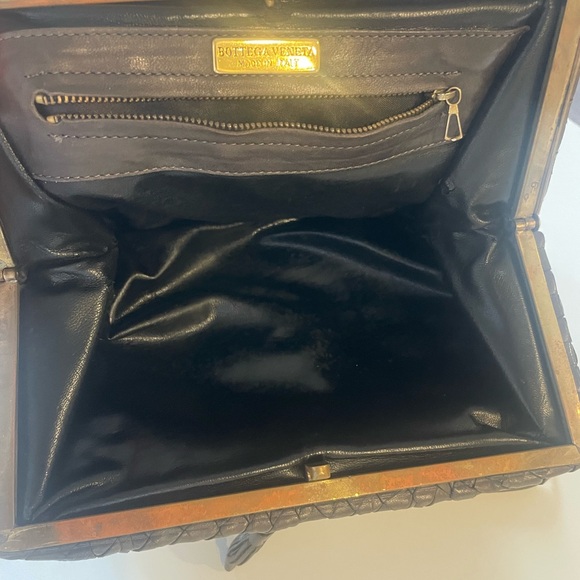 Bottega Veneta Dark Brown Crossbody Bag - Picture 13 of 14